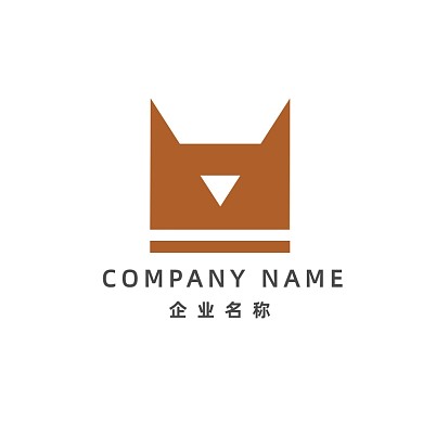 金色皇冠简约宣传活动A字母