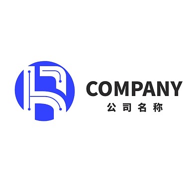 字母R科技互联网通用logo