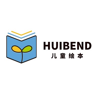 儿童绘本书店教育早教LOGO标志VI