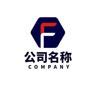 字母F形状纯字母f单字母logo