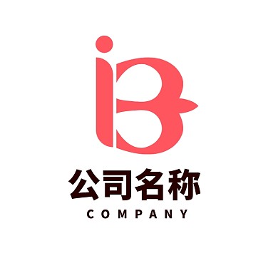 B字母红色教育培训机构logo