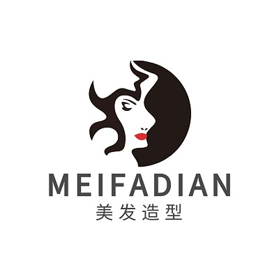 美发理发店造型造型彩妆LOGO