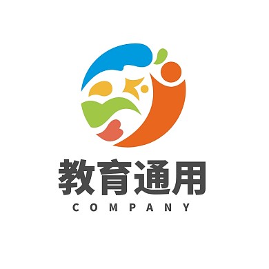 人物组合通用型企业标志