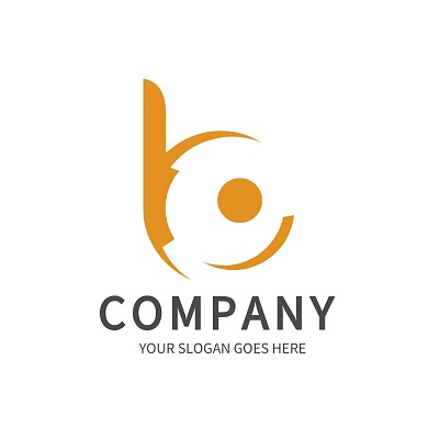 字母Blogo黄色标志