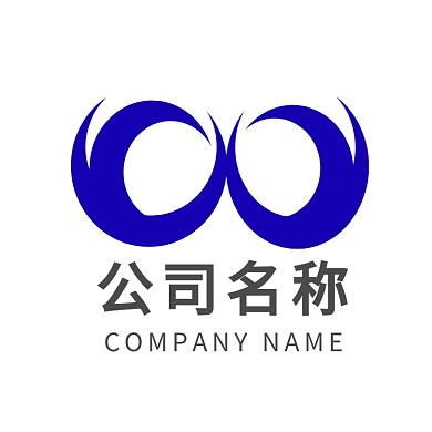 蓝色W字母电商微商百货行业通用