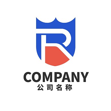 字母R盾牌安全科技