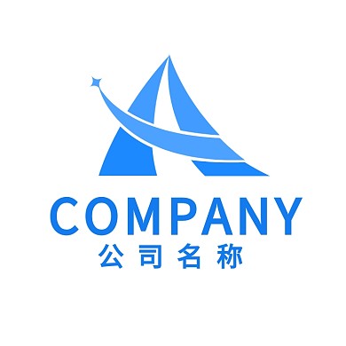 大气时尚简约A字母公司