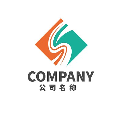 时尚简约S字母公司企业logo