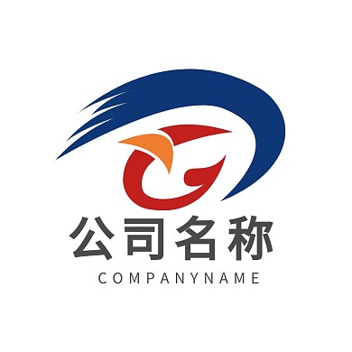 简约大气时尚G字母类logoVI标志