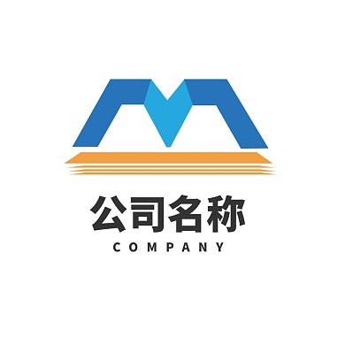 字母M创意logo标志设计