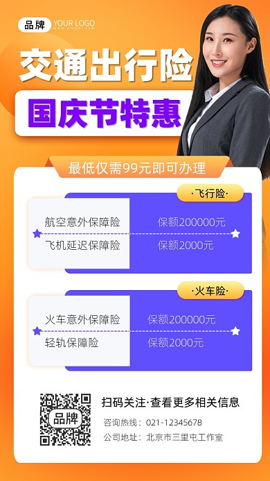 交通出行险宣传摄影图海报