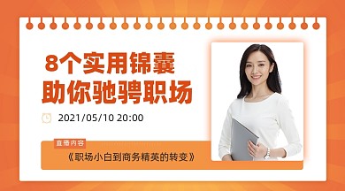 职场锦囊摄影图海报