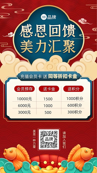 美容办卡优惠复古摄影图海报