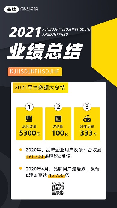 业绩总结摄影图海报