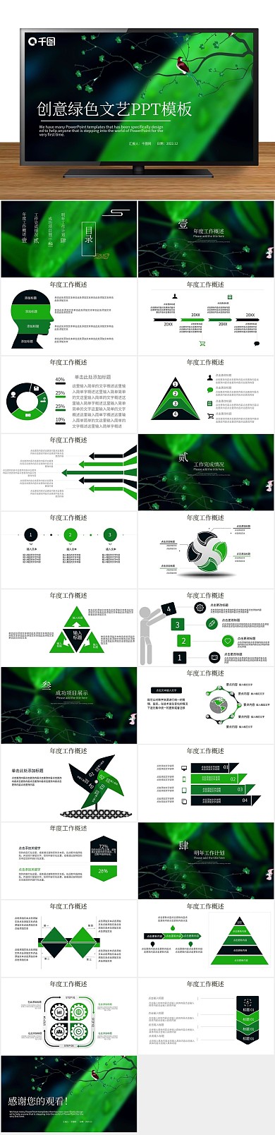 报告项目工作计划汇报总结PPT
