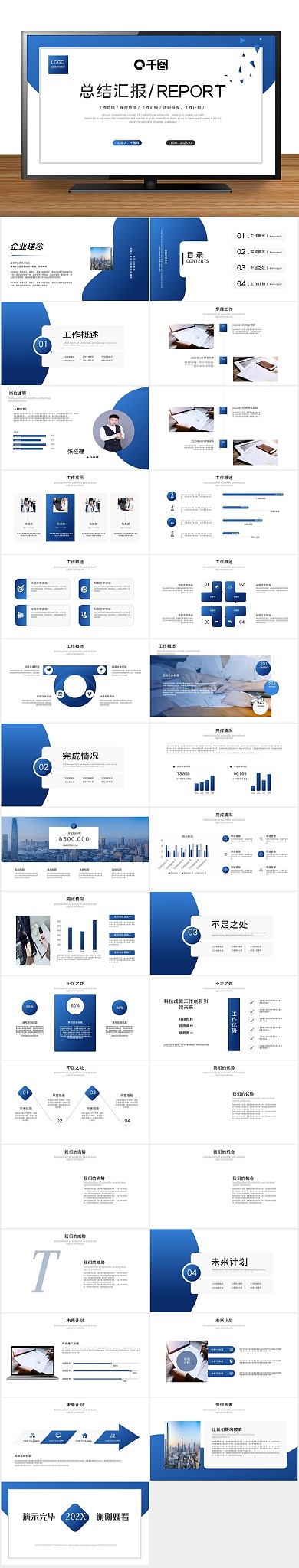 报告工作总结年终总结工作汇报
