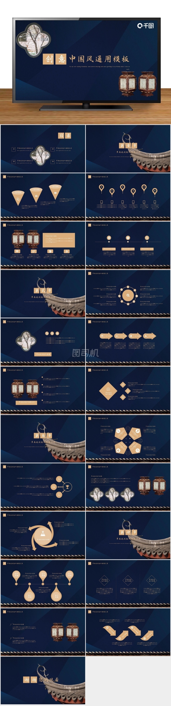 創(chuàng)意中國風(fēng)商務(wù)通用PPT模板