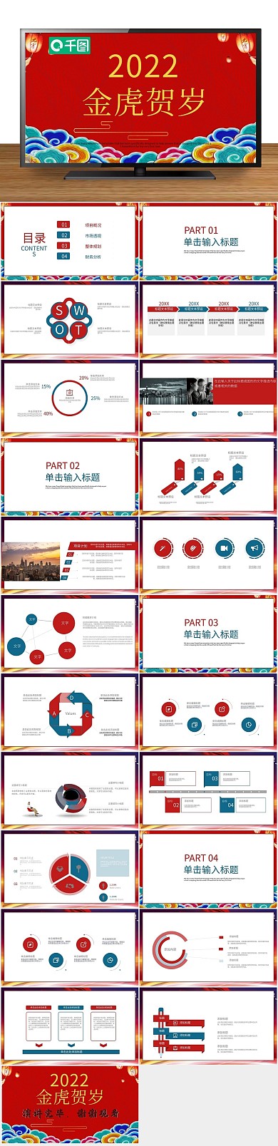2022年终总结汇报PPT
