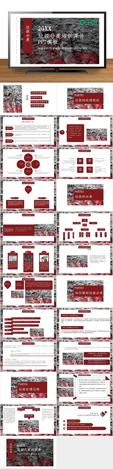 教学创意垃圾分类培训课件PPT
