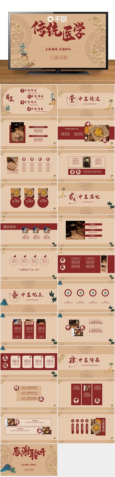 祥云医学传统医学课程培训PPT
