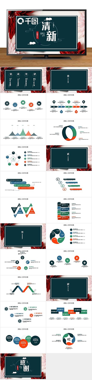 报告项目总结汇报年终总结PPT
