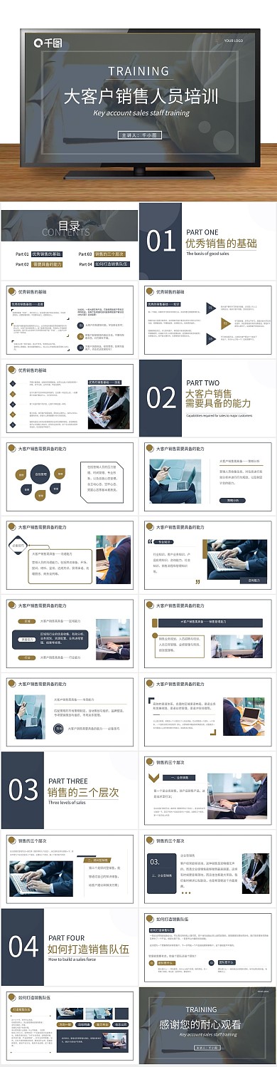 培训课件销售人员培训PPT通用
