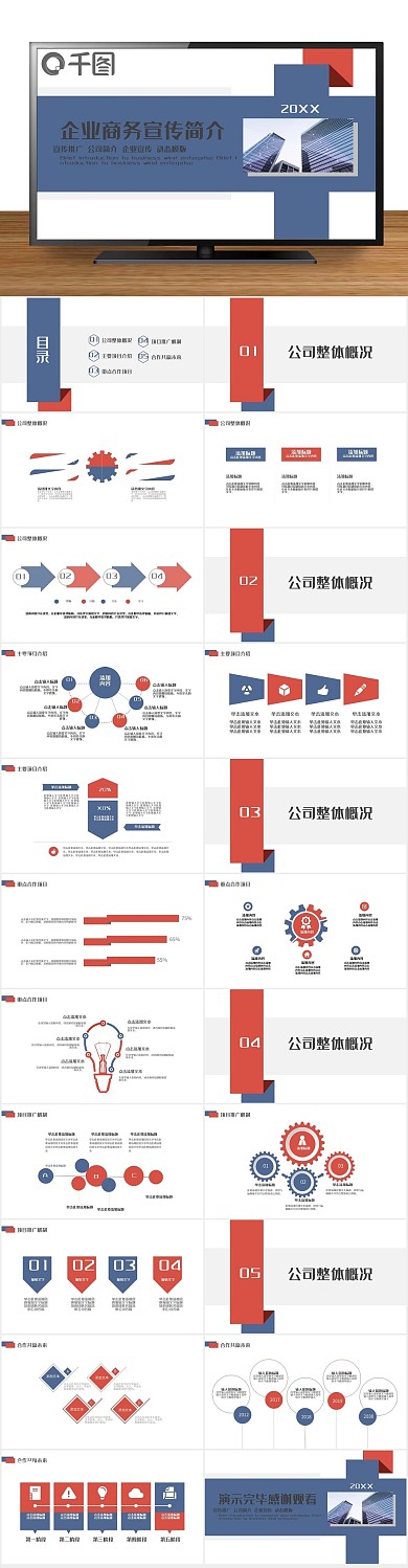 公司介绍企业商务宣传简介PPT
