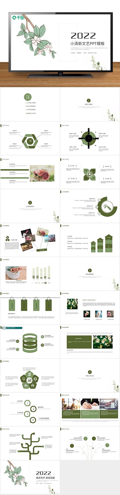 年终总结计划总结汇报PPT
