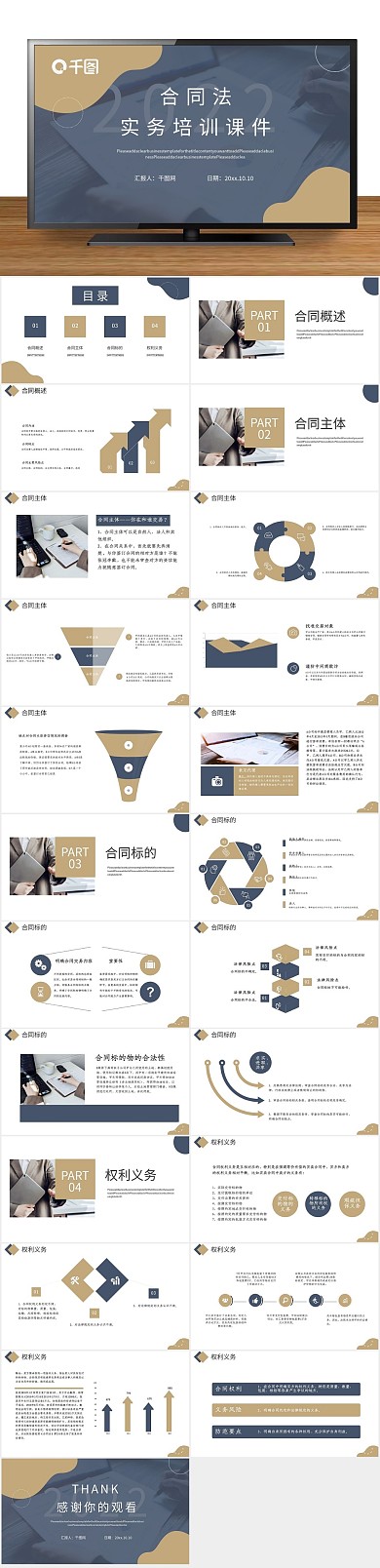 总结教育合同法实务培训课件PPT
