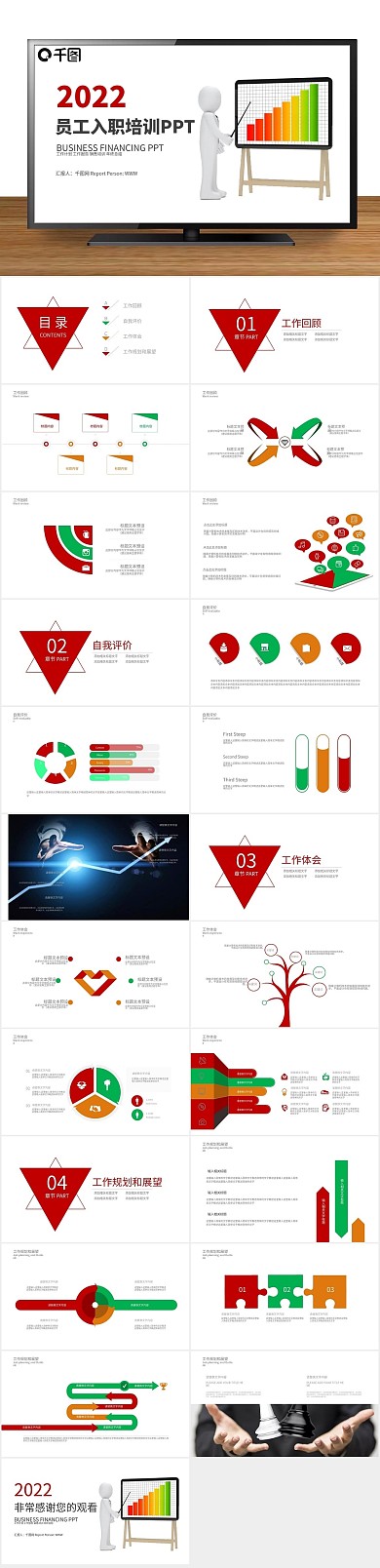 课件入职新入职员工培训ppt贴图
