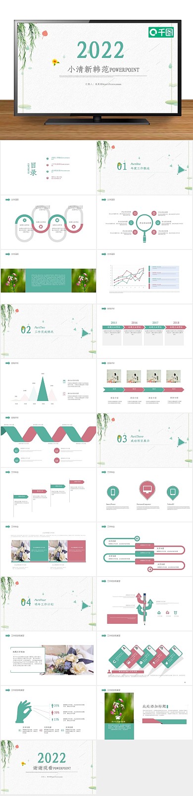 总结计划报告公告年度报告PPT
