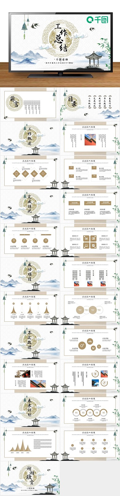 述职工作汇报工作总结汇报PPT
