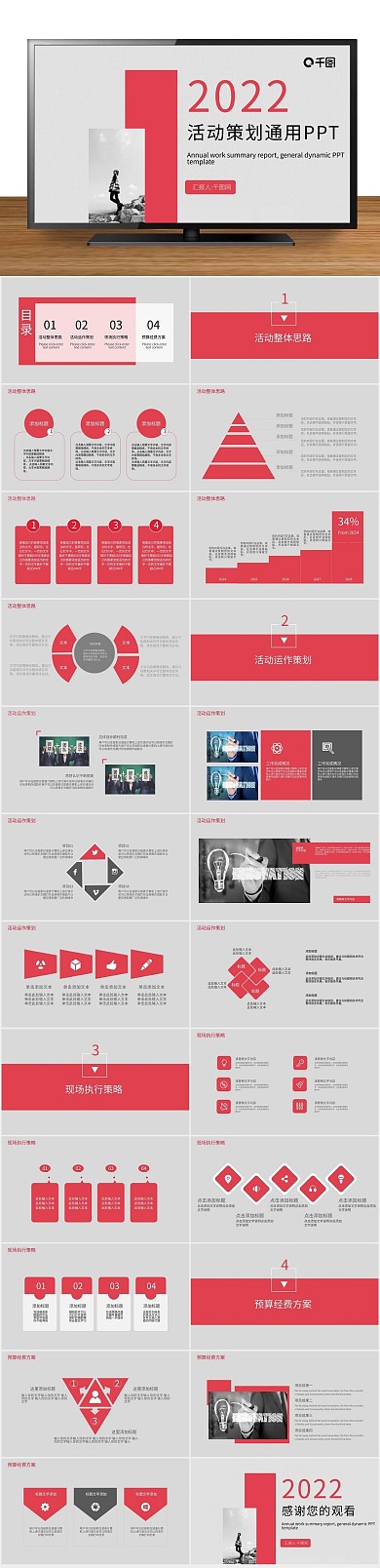 商业企业活动策划执行方案PPT
