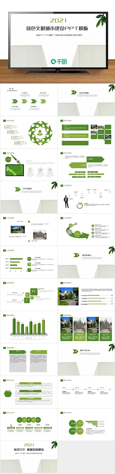 总结计划城市规划社区创建PPT
