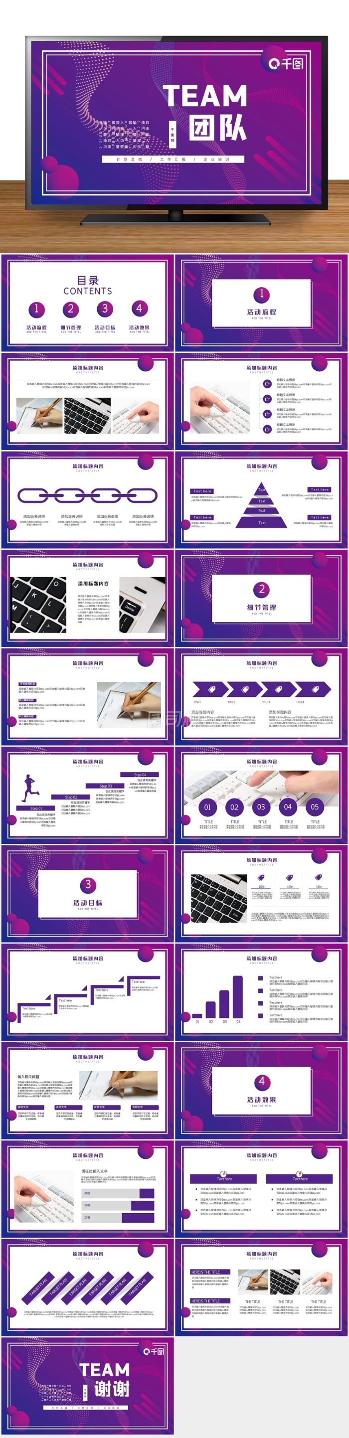 企業(yè)培訓(xùn)團(tuán)隊(duì)管理PPT模板