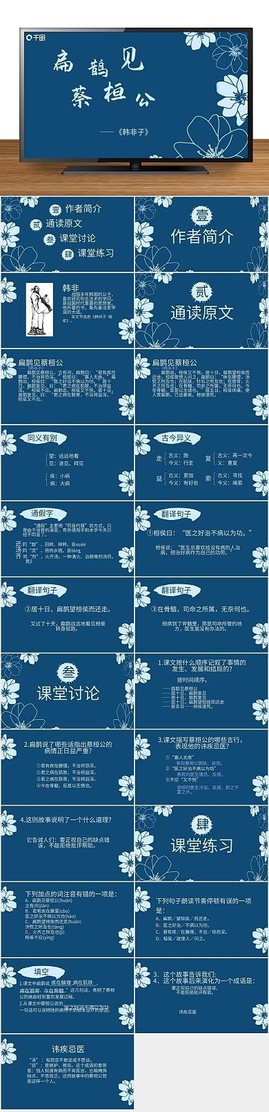简约内容培训课件范本公共课PPT
