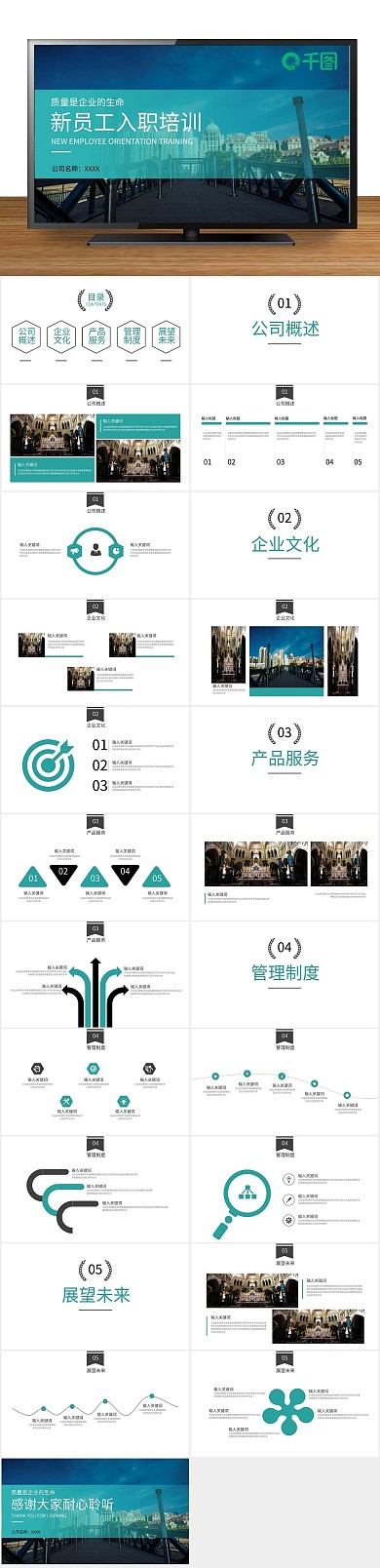 公司内训入新员工入职培训PPT课件
