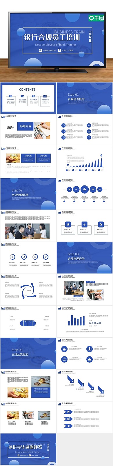 工作汇报银行合规风险管理培训PPT
