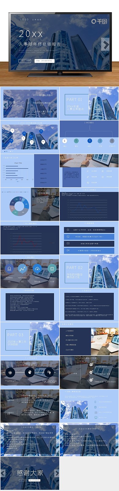 总结汇报年终总结报告PPT

