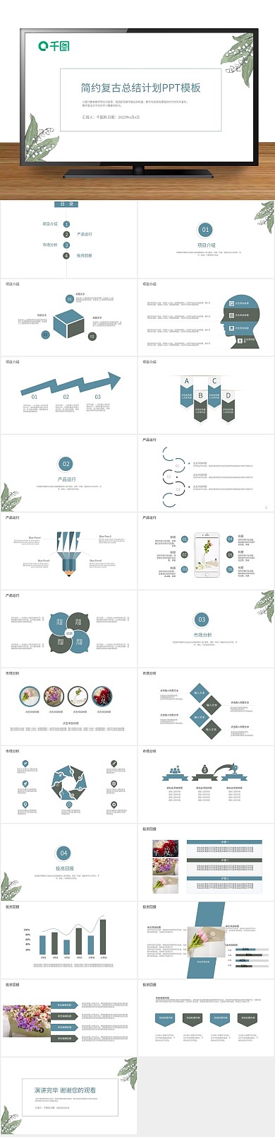 岗位竞聘工作汇报总结策划PPT
