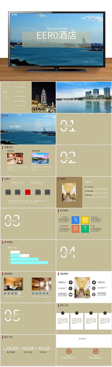 品牌公司简介企业产品介绍PPT
