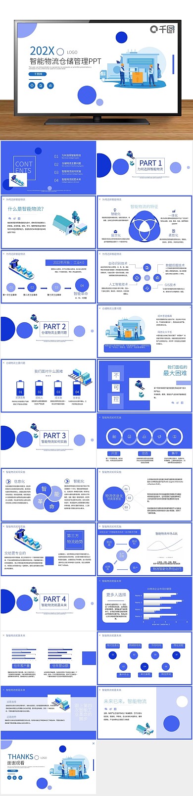 智能物流仓储管理PPT
