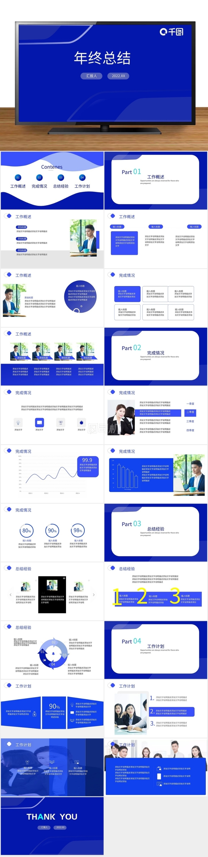 藍(lán)色簡(jiǎn)約年終總結(jié)工作總結(jié)匯報(bào)述職報(bào)告