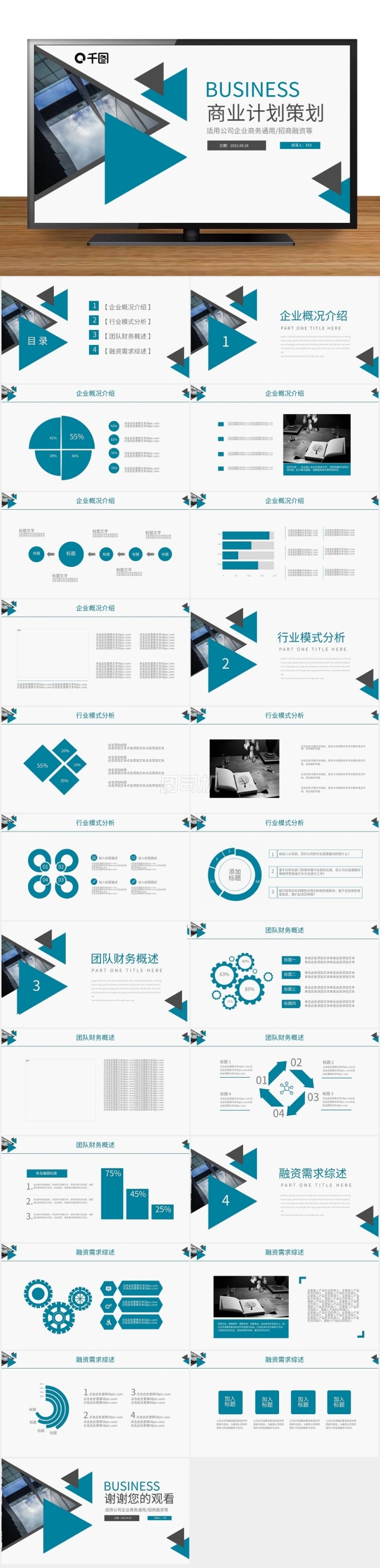 簡(jiǎn)約商務(wù)通用商業(yè)計(jì)劃策劃書(shū)動(dòng)態(tài)PPT模板