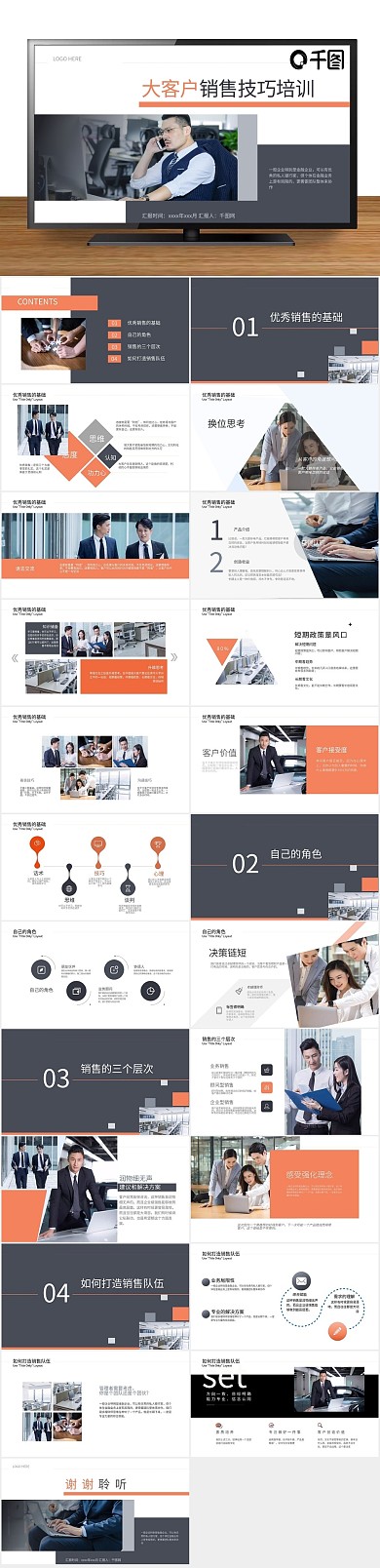 培训销售人员培训策划计划PPT

