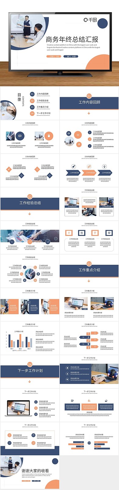 年终总结工作汇报2021

