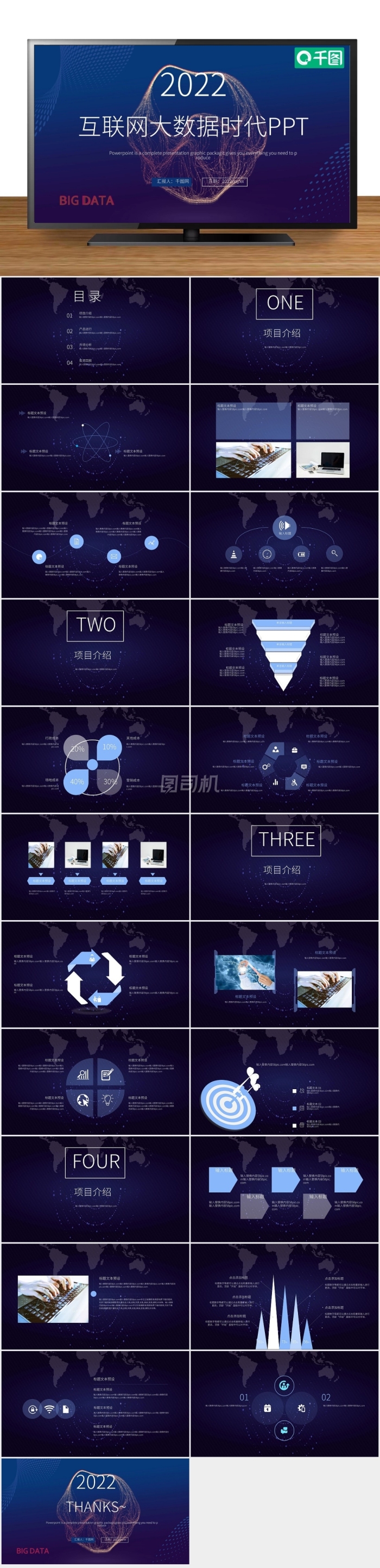 科技風(fēng)互聯(lián)網(wǎng)大數(shù)據(jù)時(shí)代PPT模板