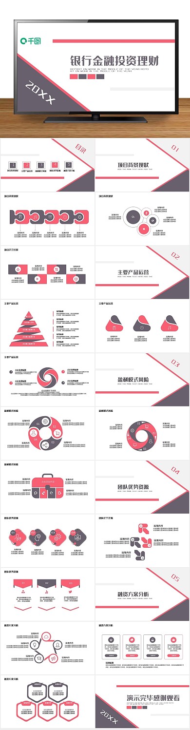 中国建设银行金融投资理财PPT
