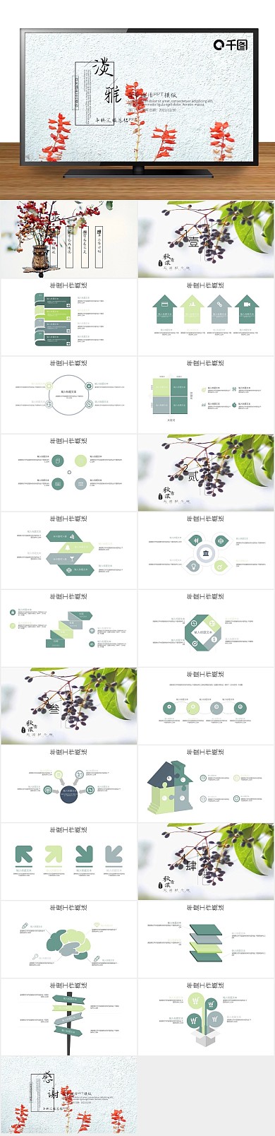 报告项目总结汇报年终总结PPT
