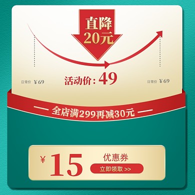 端午节中国风价格曲线主图